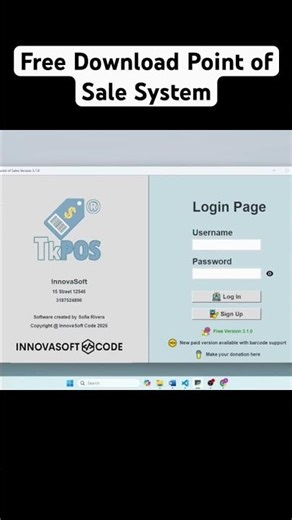 Free Download Point of Sale System