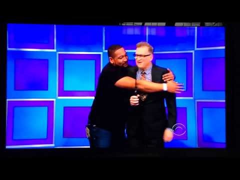 Drew Carey gets dropped on Price is Right