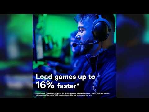 Review: Crucial T500 1TB PCIe Gen4 NVMe Gaming PS5 SSD with Heatsink, Up to 7,300MB/s, TLC NAN...