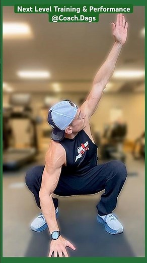 Deep Squat Overhead Reach | Improve Hip and Shoulder #Mobility
