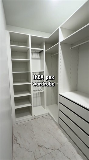 Budget-Friendly IKEA PAX Wardrobe Solution