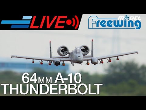Hangout Live with Motion RC - Assembling the Freewing 64mm A-10 Thunderbolt II