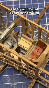 87K views · 1.9K reactions | 4 years in the making of my 1:16 scale WW1 epic’s biplane The Sopwith camel #scalemodels #ScaleModeling | John Builds Iconic Military Models | Facebook
