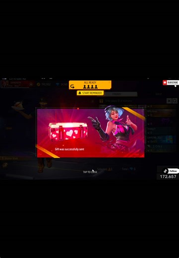 පොරොන්දු උනා වගේම ගිප්ට් එක දුන්න ස්තුතියි 🥰#freefire #foryou #danukayaff1 @DG GAMER @Gaming Mr.D @DON WITH GAMING @𝕀𝕞𝕒_𝕃𝕚𝕧𝕖