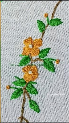 Easy & Wonderful Split Stitch #beginnersstitch #splitstitch