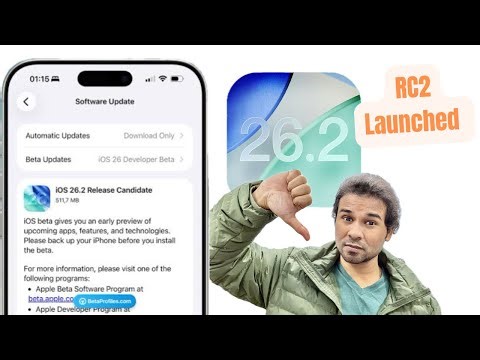 iOS 26.2 RC2 Version Launched| What’s New?