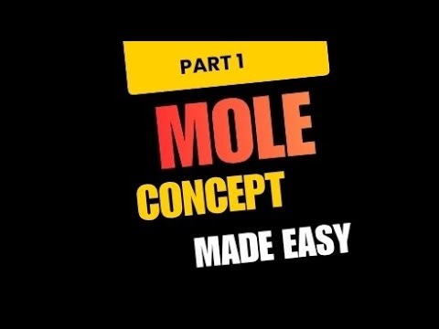 Mole concept explained simply | Chemistry Basics (Part.1)