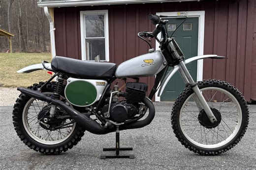 No Reserve: 1973 Honda CR250M Elsinore