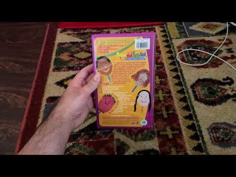 Barney: Happy, Mad, Silly, Sad! 2003 VHS Side Label 899