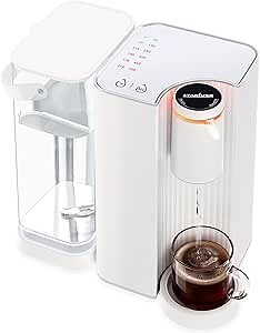 Stariver Instant Hot Water Dispenser, 68 Oz Electric Kettle with 5 Temperatures & 5 Customized Water Outputs Preset for Fasting Boil, Water Boiler for Baby Formula, Hot Water Kettle for Office, 1500W