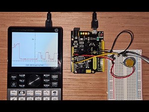 HP Prime G2 connected directly to an Arduino Leonardo, LDR sensor Graphing.