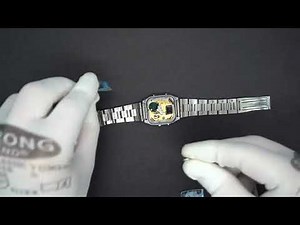 Change battery on Citizen Anadigi Quartz