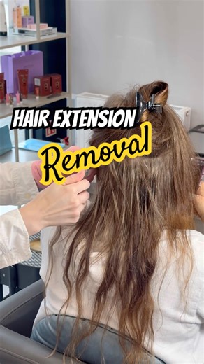 Professional Hair Extension Removal: The Safest Invisible Technique for Natural Hair Health #ktips