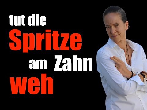SPRITZE beim ZAHNARZT: tut das WEH? SCHMERZLOS betäubt