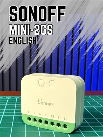SONOFF MINI DUO: 2-Gang Matter Over WiFi Smart Switch