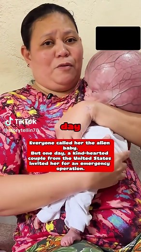 Everyone called her the alien baby. But one day a kind hearted couple invited her to the United States for an emergency operation. #alien #baby #surgery #transformation #couple