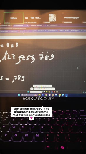 Đầy đủ 600 bài tập video bài giảng nhé mọi người #28tech #laptrinh