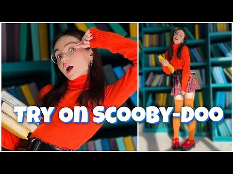 Try On haul cosplay Scooby-Doo characters