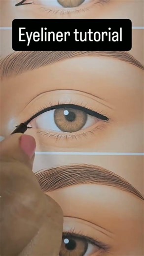 Beautiful eyeliner tutorial 👌👀❤😍#shortsfeed #trending #eyemakeup #youtube #viral #makeup #newsong#yt