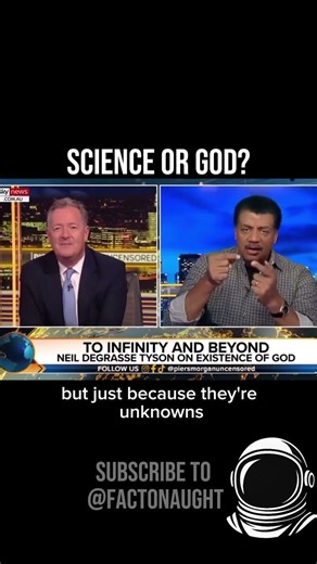 Science or God? Neil deGrasse Tyson vs Piers Morgan