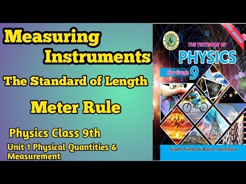 Standard of Length | Meter Rule Explained | Class 9 Physics