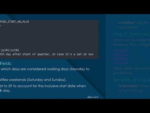 How to Schedule an Autosys Job for the 40th Day of Every Quarter