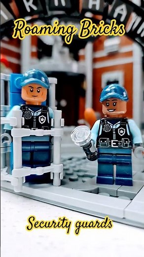 Lego Arkham Asylum Security Guards minifigure #legoindia #legobatman #arkhamasylum #afol