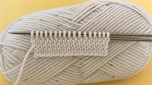 Wow! Everyone loved this knitting pattern! You can use it to make a cardigan, a vest, or even socks!” very easy knitting Stitch #crochet #knitting #design #diy | Crochet crafts