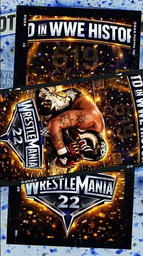 OTD IN WWE HISTORY #wwe #wrestlemania #prowrestling #otd