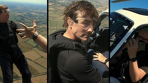 290K views · 9K reactions | Tom Cruise is showing off his biggest stunt yet in new jaw-dropping footage from his latest ‘Mission: Impossible’ film. | Entertainment Tonight | Facebook