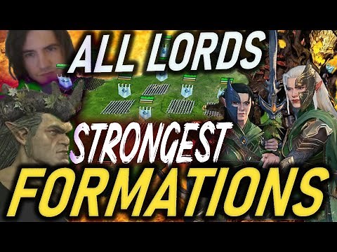 WOOD ELF FORMATIONS | Every Lord's BEST Army | ULTIMATE Campaign Battle Guide| Total War Warhammer 3