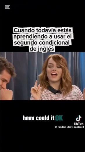 Cuando estoy aprendiendo a usar el segundo condición de inglés