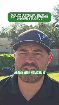 Two lawns can look the same, but need completely different fertilizer programs