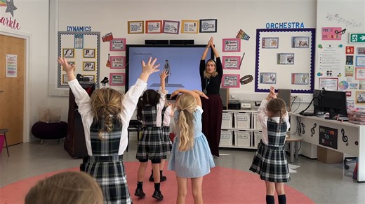 Our Primary 1 Yoga Club pupils have been building strength, balance, and confidence during their lunchtime sessions with Mrs Wynn. Through stories, rhymes, and simple yoga poses, the children have been having lots of fun together. Each session begins with their special yoga greeting, Namaste, followed by stretching, moving, and stories that inspire their poses. The session finishes with a gentle relaxation, leaving everyone calm, peaceful, and ready for the afternoon. #RGCJunior #RGCCommunity #R
