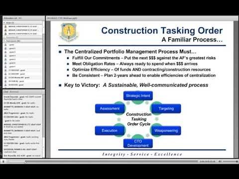 Construction Tasking Order (CTO) Release Webinar - AM Session
