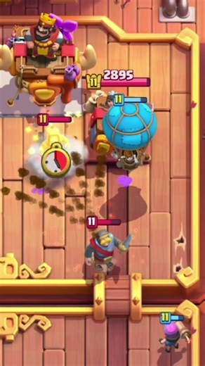 This Combo is UNSTOPPABLE 💀 Balloon + Hog Rider = FREE TOWER! #clashroyale
