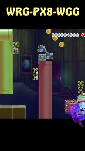 Super Mario Maker 2 🎮 Coloring My Level Kaizo Lite 🎮 Z-WINNER #short #mario #supermario