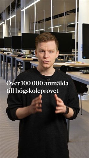Över 100 000 har anmält sig till vårens högskoleprov. Det är en ökning med åtta procent sedan förra våren. Allra störst är intresset på Stockholms-, Lunds- och Göteborgs universitet. Text: Maria Domellöf-Wik