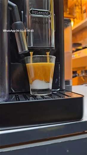La machine à café automatique De’Longhi Rivelia cappuccino disponible a nouveau 💯