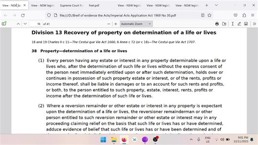 How to Access Your Cestui Que Vie Estate