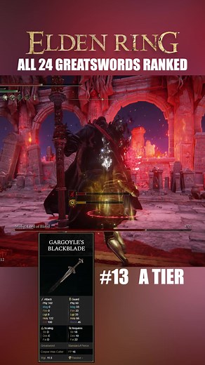 Ranking of 24 Greatswords in Elden Ring