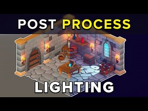 Stylized Lighting & Post Processing in Unity 6 (Voxel Valley Castle Pack)