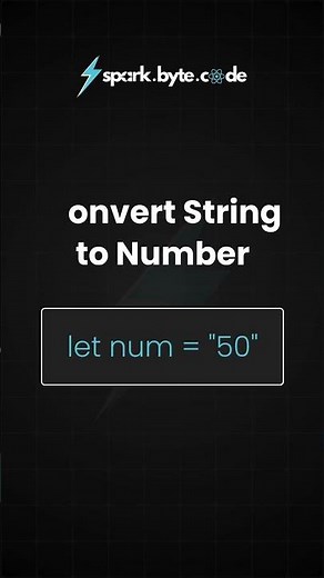 🔥 JavaScript Magic Trick 🤯 | String to Number in 1 Second