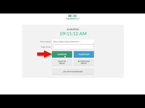 Time Clock Plus: Intro to Web Clock