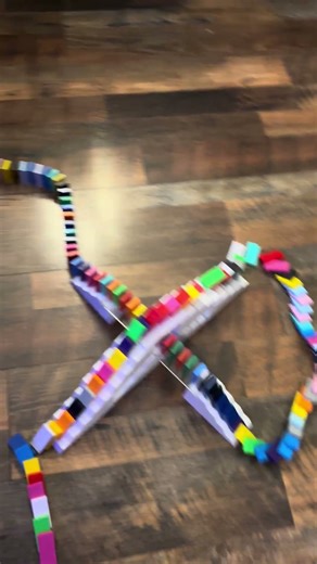 Domino rally Lego factory satisfying!