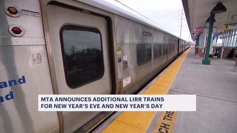 MTA announces additional LIRR trains for New Year's Eve, New Year's Day