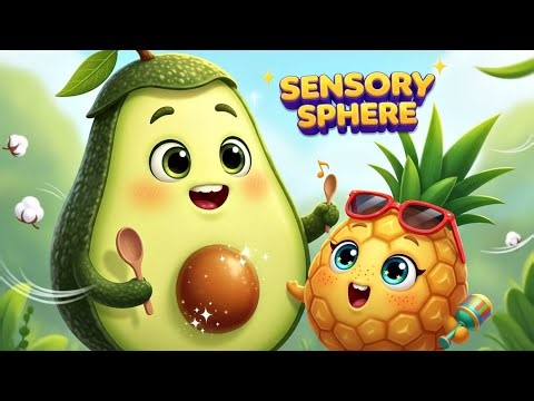 Baby Sensory High Contrast Animation | Calming Visual Stimulation for Infants