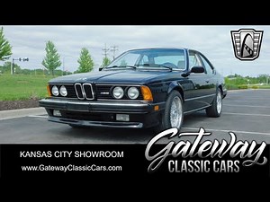 1987 BMW M6 Gateway Classic Cars Kansas City #1075