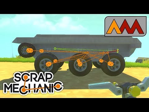 Simple Tank Steering | [Tutorial] | Scrap Mechanic