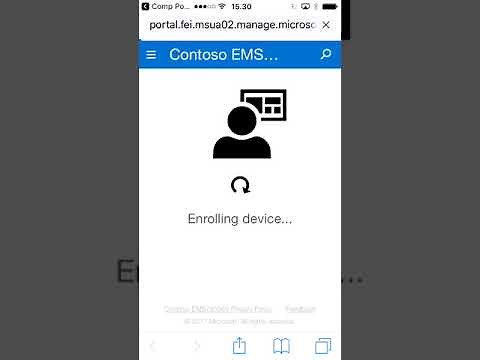 Intune Enrollment IOS with MFA required